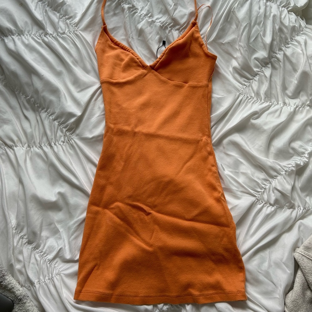 Garage Orange Mini Dress